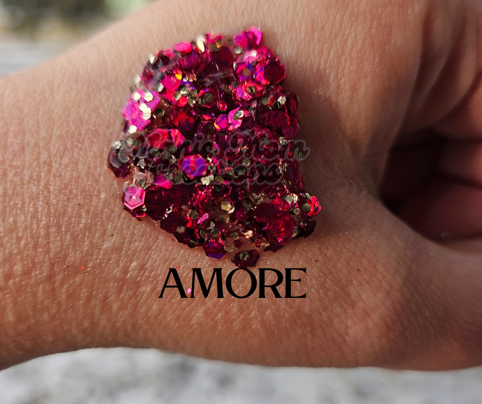 Amore glitter gel 10g